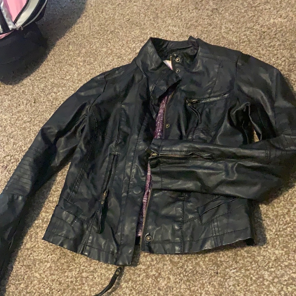 Leather jacket